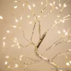 Beltéri LED-es világító asztali fa dekoráció, melegfehér, 40 x 30 cm (58930)