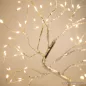   Beltéri LED-es világító asztali fa dekoráció, melegfehér, 40 x 30 cm (58930)