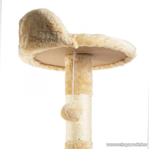 Macska mászóka koptatófákkal és játékokkal, 40 x 40 x 116 cm (60050)