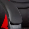 bemada BMD1109RD Gamer forgószék karfával, max. 110 kg terhelhetőséggel, piros-fekete