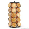 Bewello Fém kávékapszula tartó 35 db Dolce Gusto kapszulához, álló kivitel, fekete (BW0997)