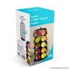 Bewello Fém kávékapszula tartó 35 db Dolce Gusto kapszulához, álló kivitel, fekete (BW0997)