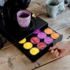 Bewello Fém kávékapszula tartó 20 db Dolce Gusto kapszulához, fiókos, matt fekete (BW1000B)