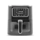 bewello BW1002B XL Digitális érintőgombos forrólevegős olaj nélküli légkeveréses Air Fryer sütő, olajsütő, fritőz, 5 literes, 1450 W