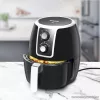 bewello BW1002 Olaj nélküli fritőz, 3,7 literes olajsütő, fekete