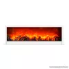 bewello BW2015 Elemes LED dekor kandalló, fehér, 60 x 10 x 20 cm