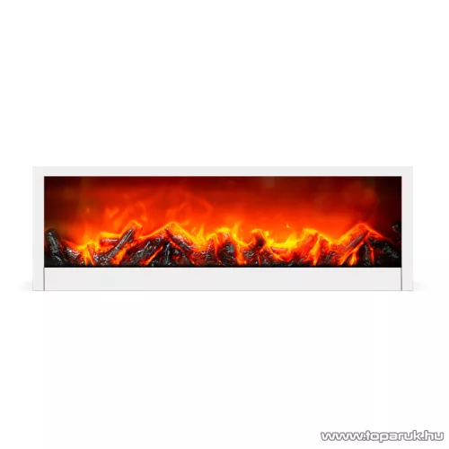bewello BW2015 Elemes LED dekor kandalló, fehér, 60 x 10 x 20 cm