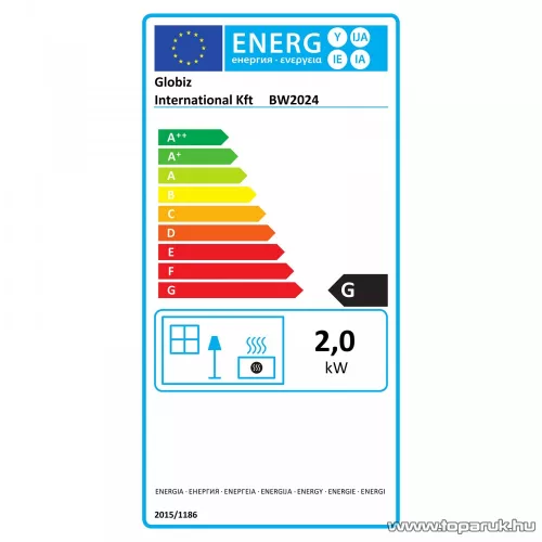 bewello BW2024 Falba beépíthető elektromos RGB LED-es beépíthető kandalló hősugárzó + távirányító, 91 x 15 x 48 cm
