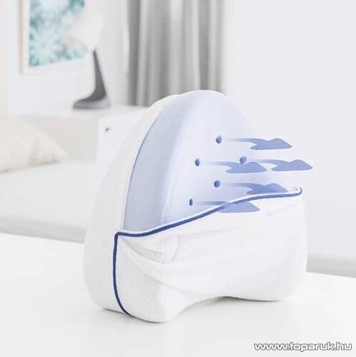 bewello BW2045 Ergonomikus memóriahabos lábpárna levehető huzattal, fehér