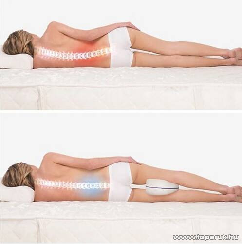 bewello BW2045 Ergonomikus memóriahabos lábpárna levehető huzattal, fehér