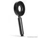bewello BW3013 Ergonomikus zuhanyfej 3 funkcióval, rejtett kapcsolóval, matt fekete