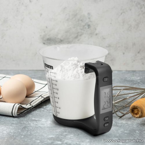 Bewello BW1015 Digitális konyhai mérőkancsó, 600 ml méréshatár