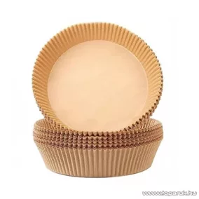   Bewello Sütőpapír Air Fryer forrólevegős sütőkbe, kerek, 20 cm átmérő, 50 db/csomag (BW1020C)