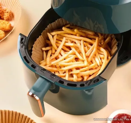 Bewello Sütőpapír Air Fryer forrólevegős sütőkbe, kerek, 20 cm átmérő, 50 db/csomag (BW1020C)