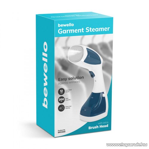 Bewello BW2000 Kézi ruhagőzölő, 1100 W, 200 ml