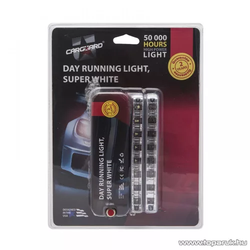 Carguard LED-es autó menetfény, DLA001, 8W, 900 lumen, 1 pár (50991)