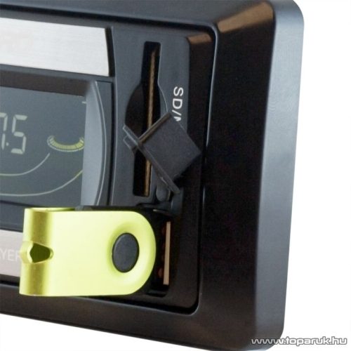 Carguard MP3 lejátszós fejegység FM tunerrel és SD/USB olvasóval (39701)