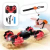 Off-Road LED-es távirányítós akkumulátoros átfordulós játékautó gesztusvezérelhető távirányítóval, 1:16