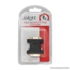 Delight VGA / DVI átalakító VGA aljzat - DVI dugó, aranyozott (05738)
