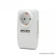 Delight Hálózati adapter 2 db USB aljzattal (55122)