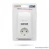 Delight Hálózati adapter 2 db USB aljzattal (55122)