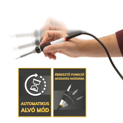 Fahrenheit Digitális forrasztóállomás 230V, 60W (28013)