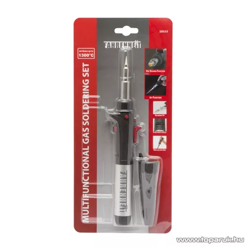 Fahrenheit 3 in 1 multifunkciós gázüzemű forrasztó szett (28523)
