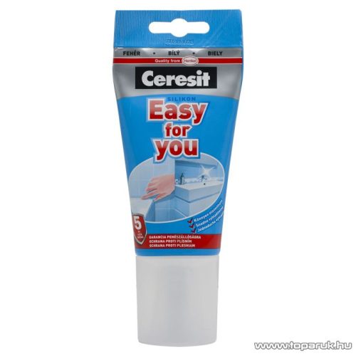Ceresit Szaniter szilikon, 150 ml (H1651946) - megszűnt termék: 2015. április
