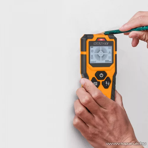 HANDY 10040 Digitális multifunkciós detektor, fém, fa, áram kereső műszer