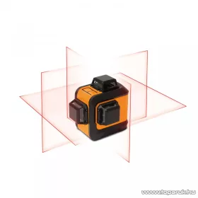   Handy 10053 Akkumulátoros 3D / 360°-os lézeres szintező szett, szemüveggel, konzollal, max 15 m