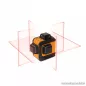   Handy 10053 Akkumulátoros 3D / 360°-os lézeres szintező szett, szemüveggel, konzollal, max 15 m
