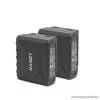 Handy 10058 Akkumulátoros lézeres szintező szett, 16 zöld lézer - 3D / 360 - 2 akkumulátorral, 2 konzollal és szemüveggel, max 15 m