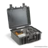 Handy 10058 Akkumulátoros lézeres szintező szett, 16 zöld lézer - 3D / 360 - 2 akkumulátorral, 2 konzollal és szemüveggel, max 15 m