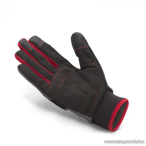 Handy Munkavédelmi okos kesztyű tépőzárral, kapacitív ujjheggyel, L-es méret, 1 pár (10267L)