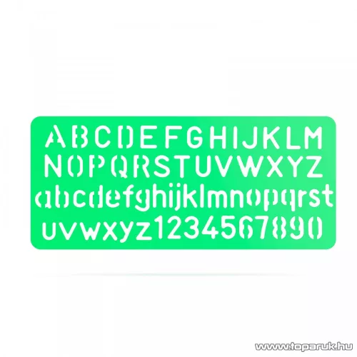 Handy 10367 Elemes gravírozó toll ajándék gravírozó sablon betűkkel és számokkal