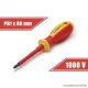 Handy 10567 Szigetelt csavarhúzó, PH1 x 4,5 x 80 mm, 1000V-ig