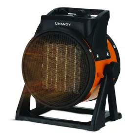   Handy 51112 Elekromos PTC kerámia műhely hősugárzó, fűtőtest, 1000 / 2000W, narancs/fekete 