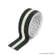Handy Ragasztószalag, csúszásmentes, 5 m x 50 mm, foszforeszkáló / fekete (11088C)
