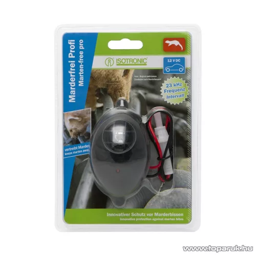 ISOTRONIC Ultrahangos autós nyestriasztó, 12 V-os (55644)