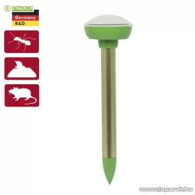   ISOTRONIC US5 REPELLER DUO Napelemes hangya, vakond és egér riasztó (max. hatókörzet: 2 x 700 m2) (55657X)