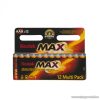 Kodak Max alkaline tartós AAA mikro ceruza elem, LR03, 1,5 V, 12 db/csomag (18822-12)