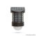Napelemes LED-es kerti szolár fali lámpa, melegfehér fényű, fekete / barna színű (11258)