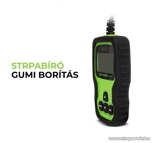 MNC 55679 Autó diagnosztikai eszköz, hibakód kiolvasó, OBD2, 12V