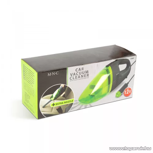 MNC Autós porszívó, szivargyújtós csatlakozóval, 60W / 12V (55682)