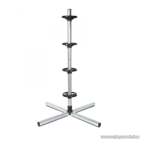   MNC Nagy teherbírású fém keréktartó, felnitároló, abroncstároló állvány, 75 x 75 x 102 cm, max 70 kg (55778)