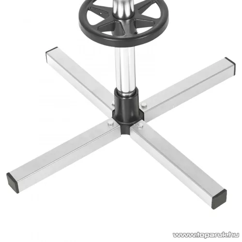 MNC Nagy teherbírású fém keréktartó, felnitároló, abroncstároló állvány, 75 x 75 x 102 cm, max 70 kg (55778)