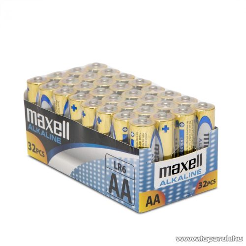 Maxell 18720S Power Pack Ceruza elem, 1,5V, (AA, LR6 méret), 32 db / csomag