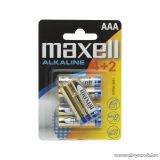   Maxell 18734 Mikro ceruza elem, 1,5V, (AAA, LR3 méret), 4 + 2 db / csomag