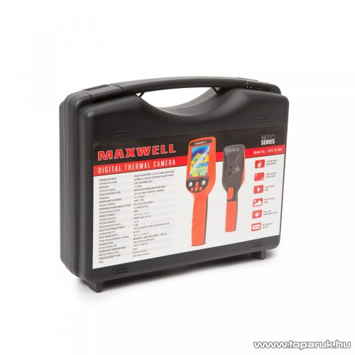 Maxwell 25990 Digitális hőkamera érintőkijelzővel, akkumulátorral és microSD kártya foglalattal