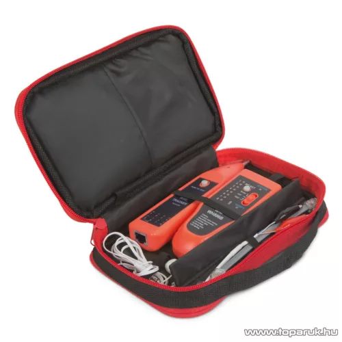 Maxwell MN-25 341 Érpárkereső hangjelzéssel, RJ45 kábel teszterrel  (25341)